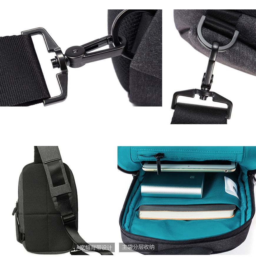 Original Xiaomi Mi Multifunctional Leisure Chest Pack bag Single